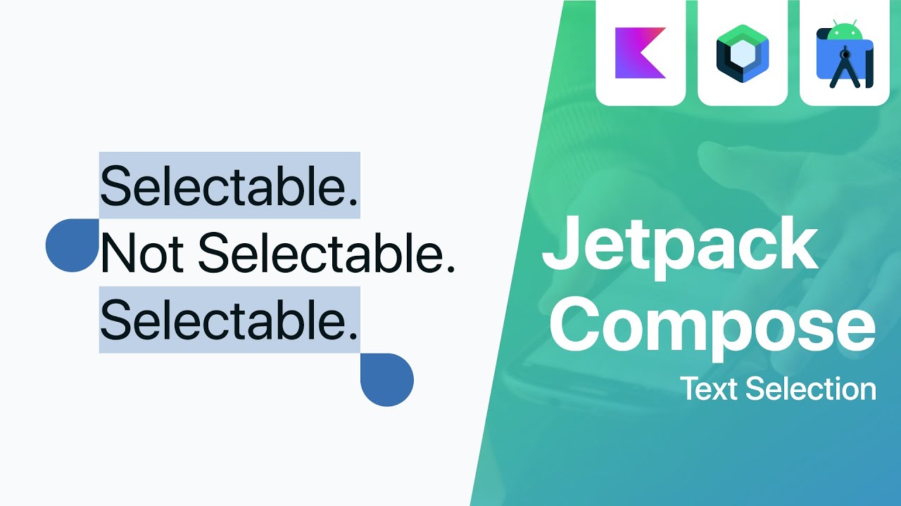 Text Selection - Jetpack Compose - YouTube