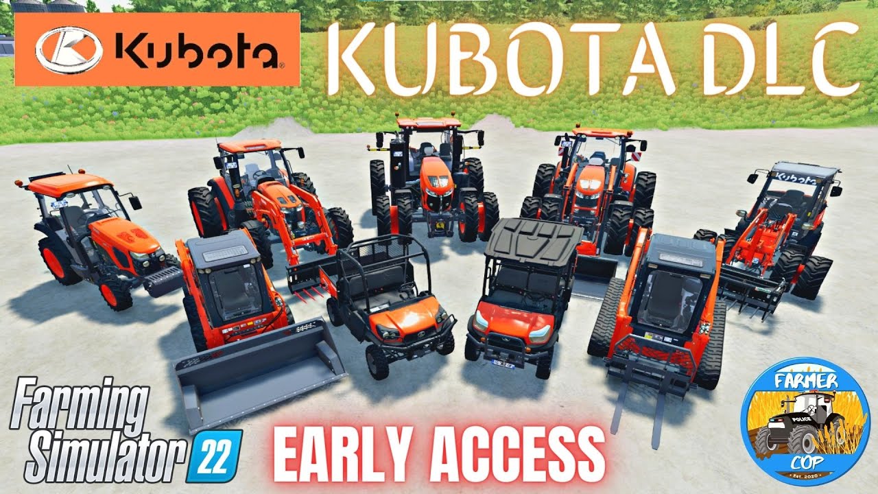 Kubota to join Farming Simulator 22