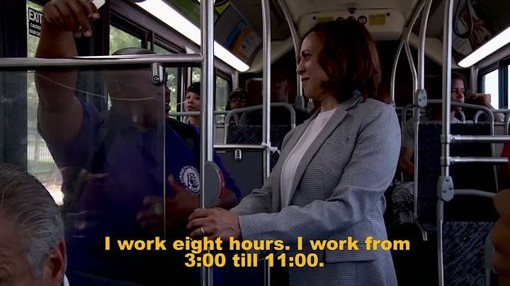 Kamala Harris Gets a Firsthand Look at a Workers D...
