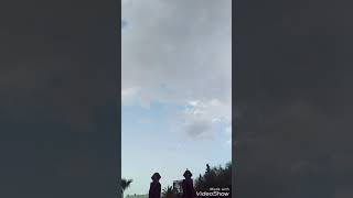 ضهور شئ غريب في سماء تونس ماشاء الله فيديو خطيير