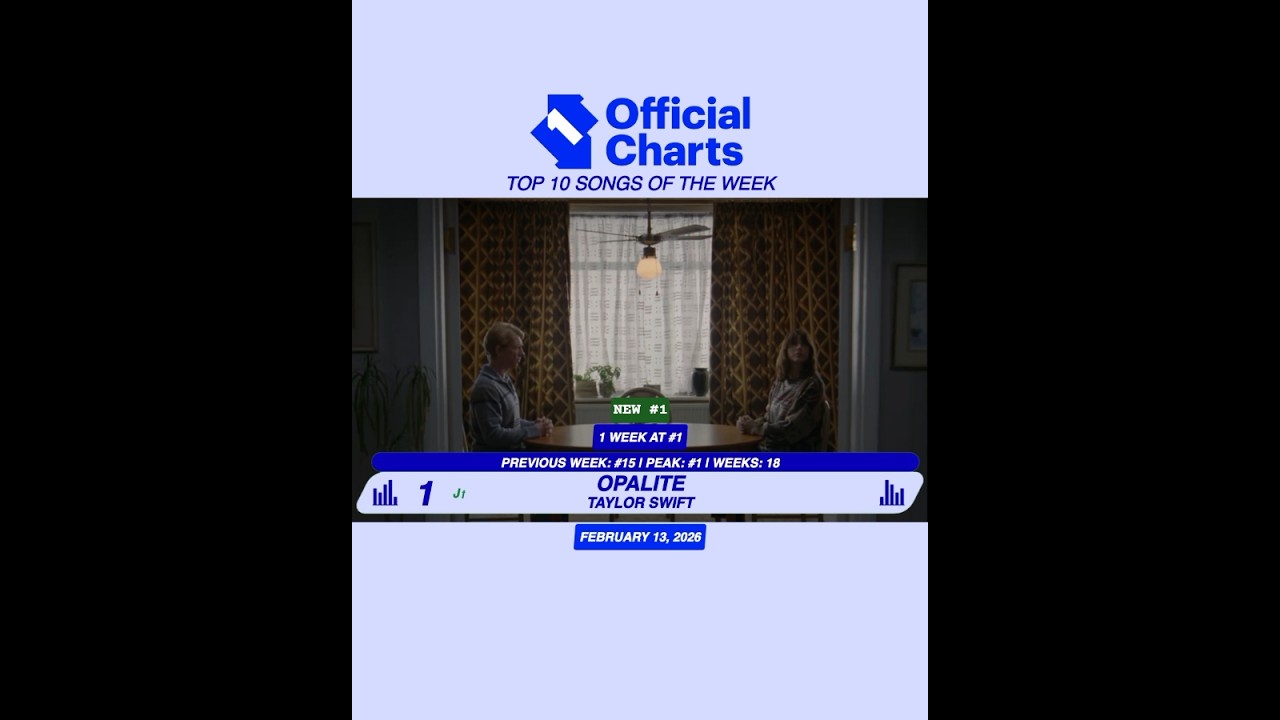 SHORTS | UK Official Singles Chart: February 13, 2026 (Top 10) 