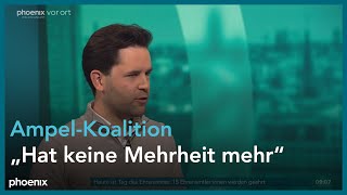phoenix tagesgespräch mit Johannes Winkel zur Politik der Ampel-Koalition am 05.12.22