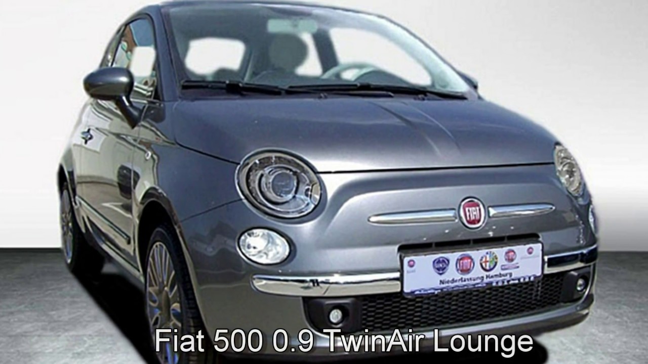 Fiat 500 0 9 Twinair Turbo Lounge 0j4085 Colosseo Grau 15 Motor Village Hamburg Youtube