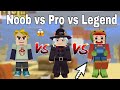 Noob Vs Pro Vs Legend in Bedwars !! (Blockman Go)