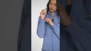 Women's Zip Front Warm-Up Solid Scrub Jacket | Cherokee Uniforms