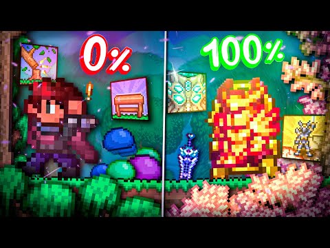 ПРОШЕЛ ТЕРРАРИЮ НА 100! ХАРДКОР В TERRARIA!