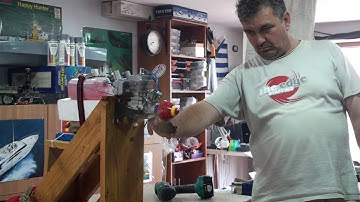 NGH GT35R 35 cc - First fire up !