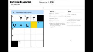 CMU 15-112 Term Project NYT Daily Mini