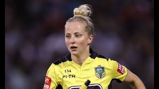 Watch the most beautiful female referees in football