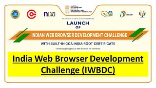 India Web Browser Development Challenge (IWBDC) | UPSC | #upsc #currentaffairs