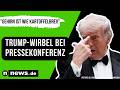 Donald Trump: "Sein Gehirn ist wie Kartoffelbrei!" Trump-Wirbel bei Pressekonferenz