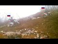 Ukrainian fighter ambushes 2 Russian motorcycles.