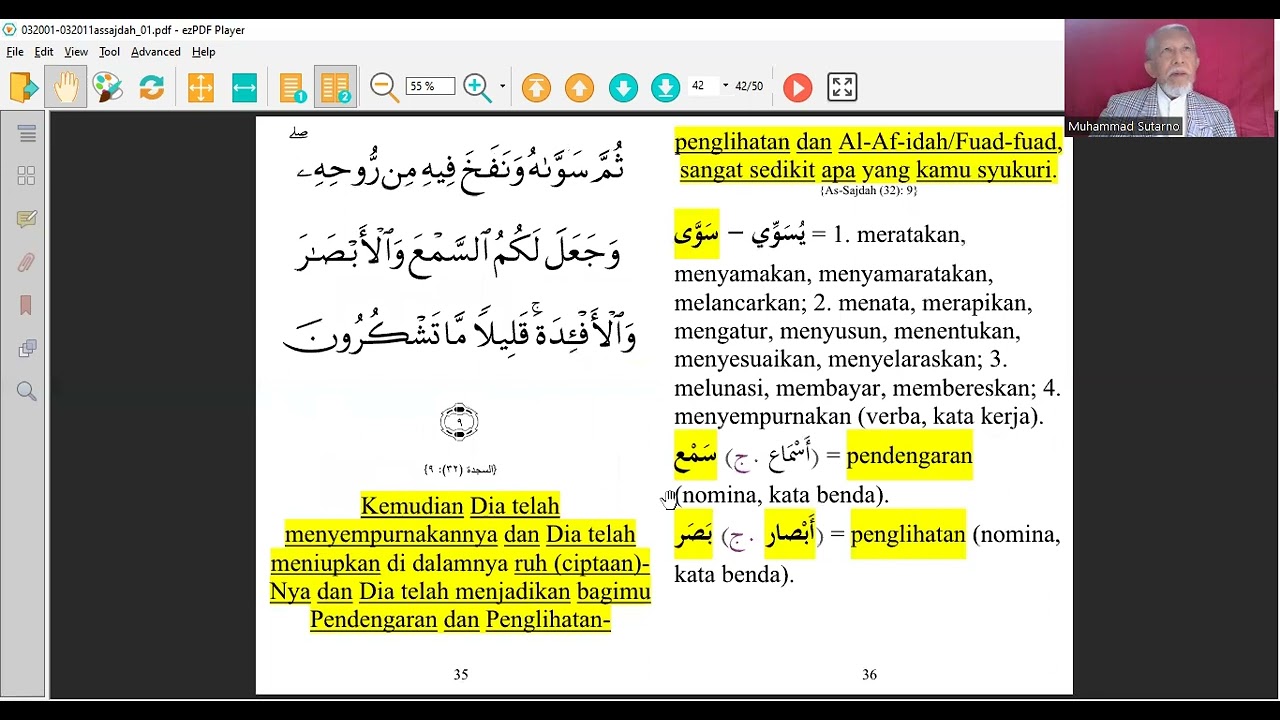 032001-032011 Surat As-Sajdah Ayat 1-11
