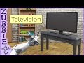 How to Make a 1/12 Scale Miniature Television, DIY TV Craft for Dollhouse or Diorama