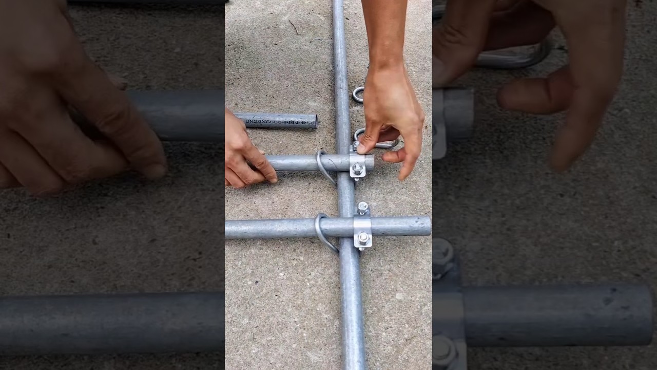 Crafting Stability: Unveiling the Power of Double U-Cross Pipe Clamps! Enhance