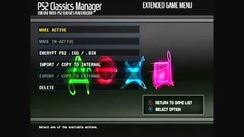 How to install and play Ps2 Games on Ps3