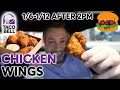Taco Bell NEW Crispy Chicken Wings - Taste Test Review