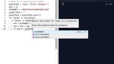 1 5 1 Substitution cypher full tutorial