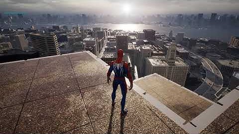 Spider-man Unreal Engine 5  City Comparison