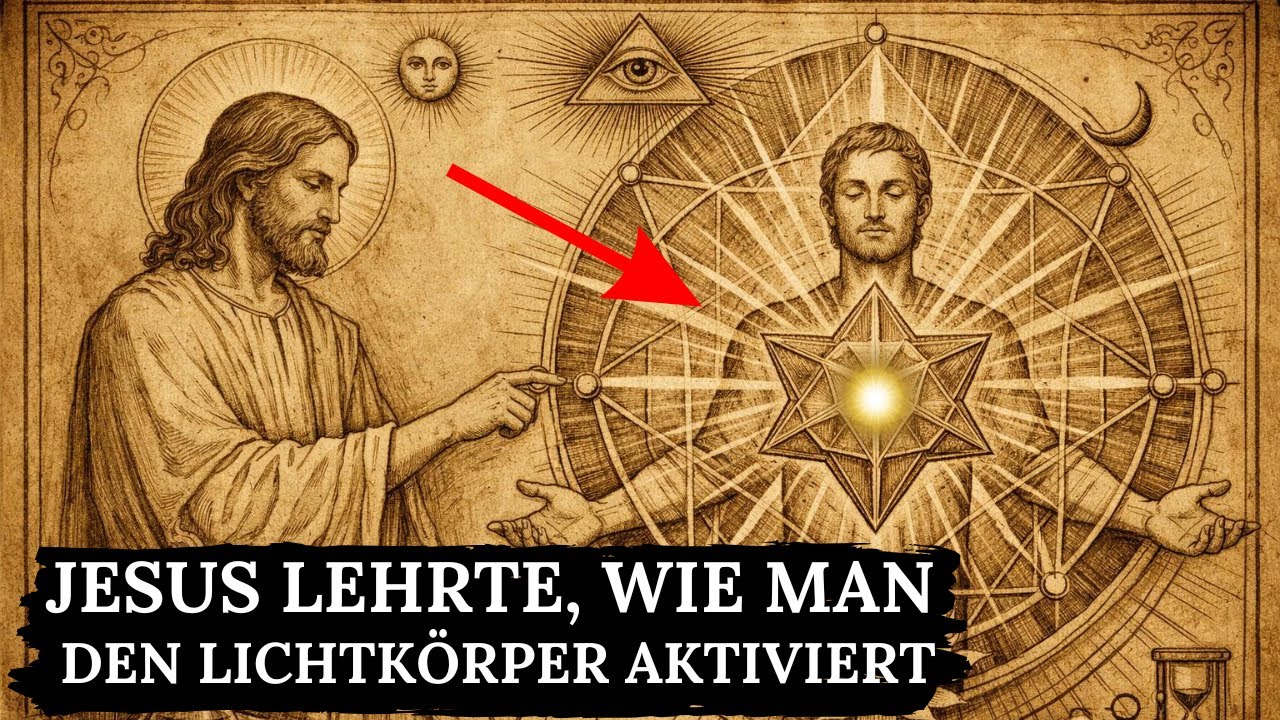 Jesus Technik zur Aktivierung des Lichtkörpers (Warum versuchte die Kirche, ihn auszulöschen?)