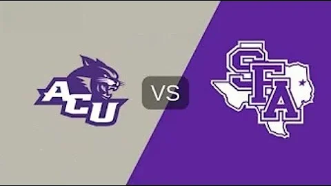#10 Abilene Christian vs #7 Stephen F  Austin Highlights   2025 FCS Football Second Round