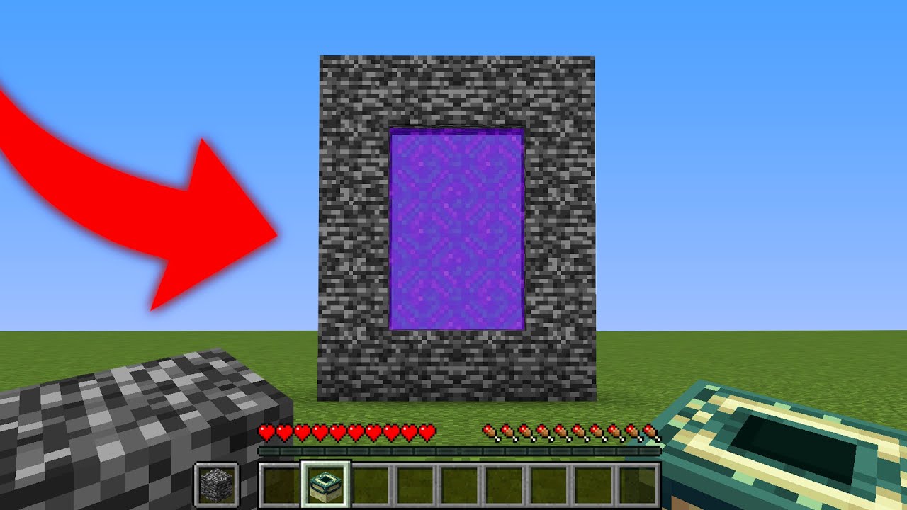 Stworzyłem NIELEGALNY PORTAL w MINECRAFT