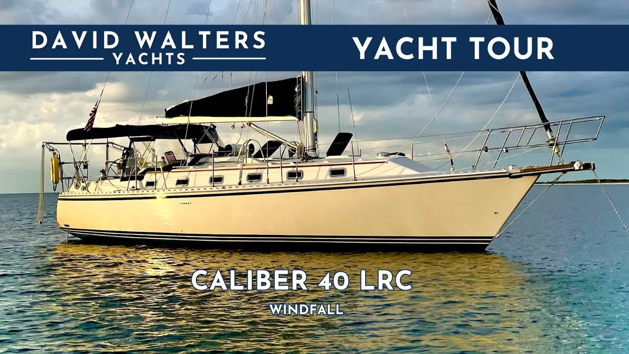 ⁣1999 Caliber 40LRC | WINDFALL - 48V Lithium + Solar, Yanmar 2021, Turnkey LRC