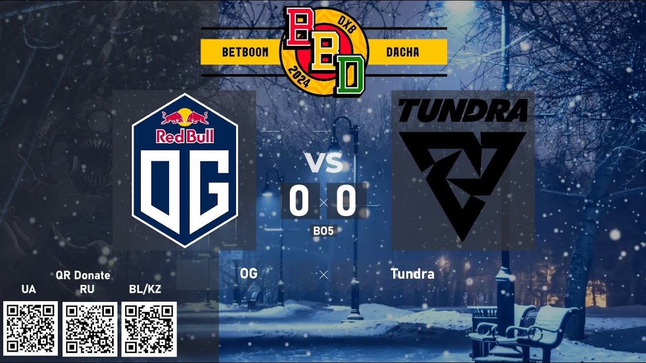 OG vs. Tundra Esports BetBoom Dacha Dubai 2024 WEU Closed Qualifier