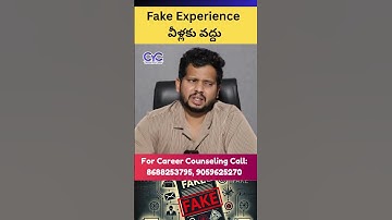 Fake Experience వీళ్లకు వద్దు | Software Training Institutes in Hyderabad | Java Full Stack Course