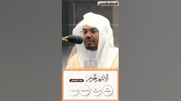 {منها أربعة حرم، ذلك الدين القيم، فلا تظلموا فيهن أنفسكم} تلاوة رائعة♥️ للشيخ #ياسر_الدوسري