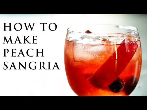 how-to-make-peach-sangria-|-summer-cocktail-recipes-|-patrón-tequila