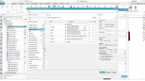 POSTPROCESSOR BUILDING in NX CAM - "Changing Block Templates with Post Configurator"