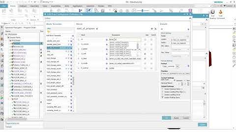 POSTPROCESSOR BUILDING in NX CAM - "Changing Block Templates with Post Configurator"