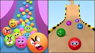 Sand Balls VS Marble Run Race - All Levels SpeedRun Gameplay