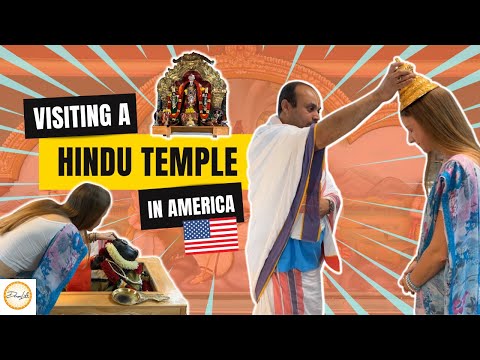 I Visit A Hindu Temple in Idaho, USA | American Girl Goes To A Mandir In America | DenaeLife Vlogs