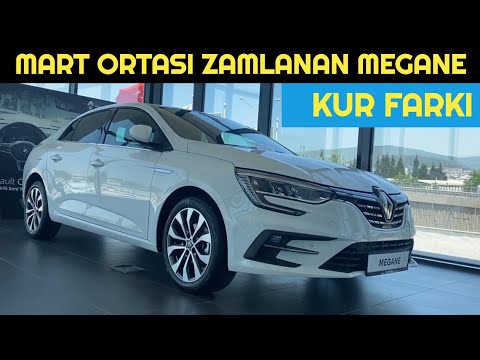 13 MART 2024 RENAULT MEGANE SEDAN FİYAT LİSTESİ | AY ORTASI ZAM GELDİ