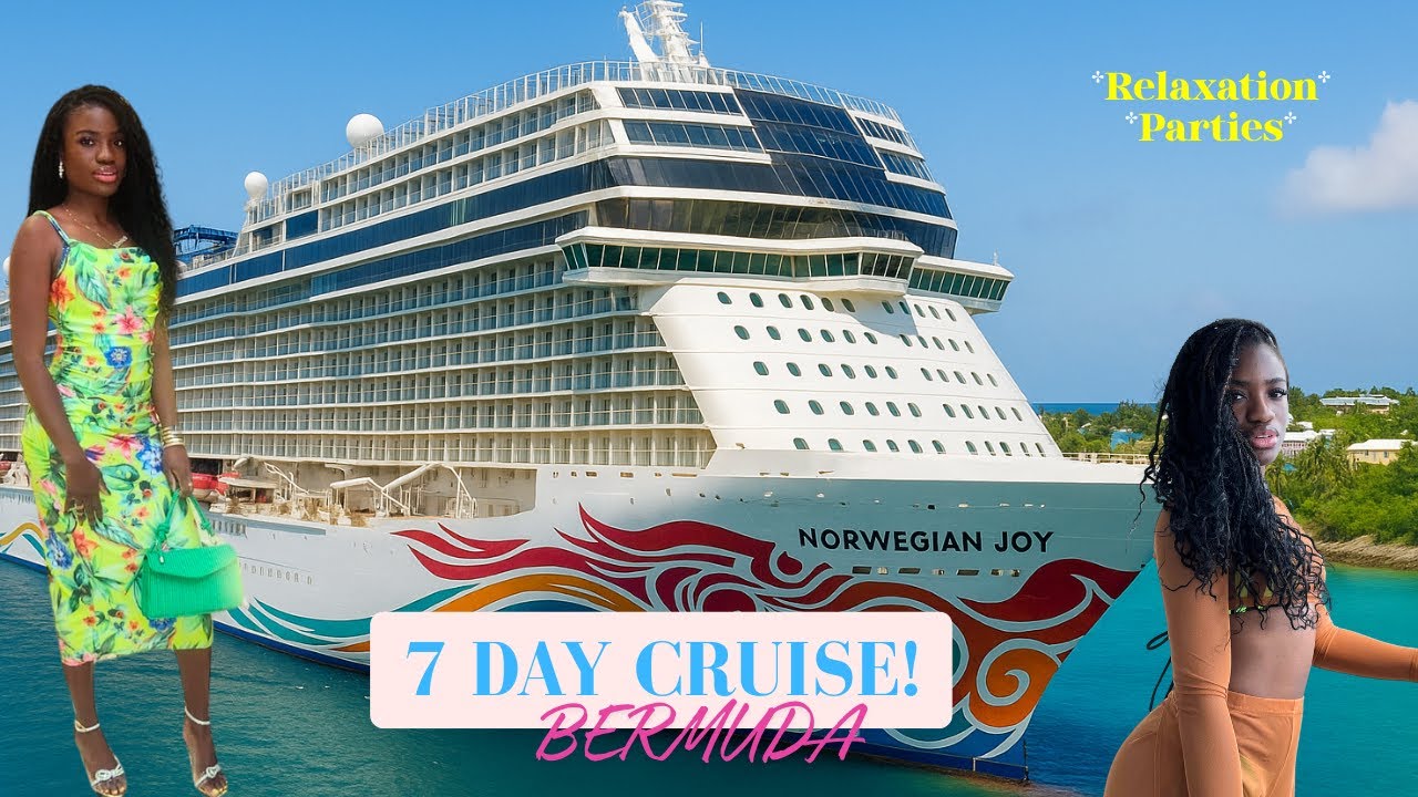 Travel Cruise Vlog: First Time on Norwegian Joy! Party in Bermuda? Was it Worth it?🌊✨