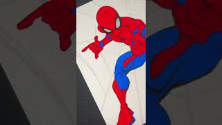 Marvel Spider #art #drawing #youtubeshorts