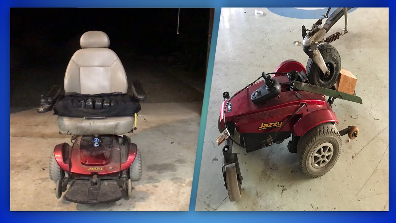 An Airplane Tug Made From A Wheelchair Will It Work? YouTube