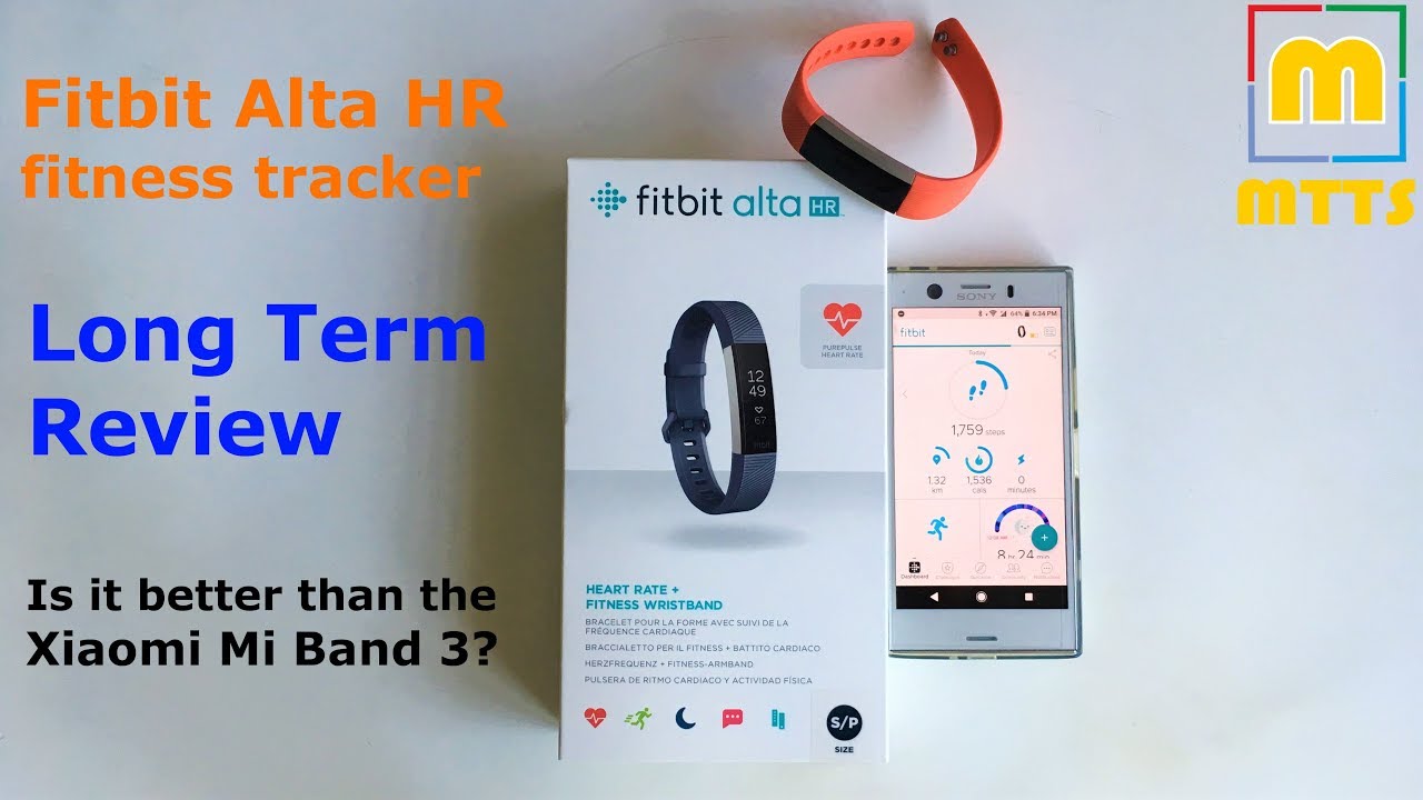 fitbit alta hr vs mi band 4