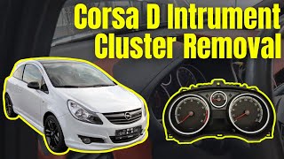 How to Remove Instrument Cluster | Opel/Vauxhall Corsa D (2006–2014)