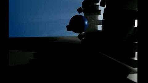 Blender Bricks with volumetric light