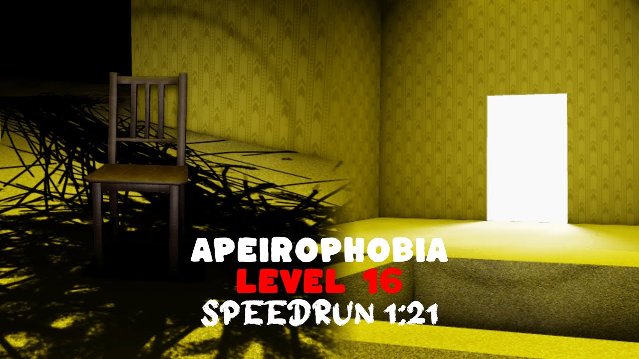 Apeirophobia - Levels - Speedrun