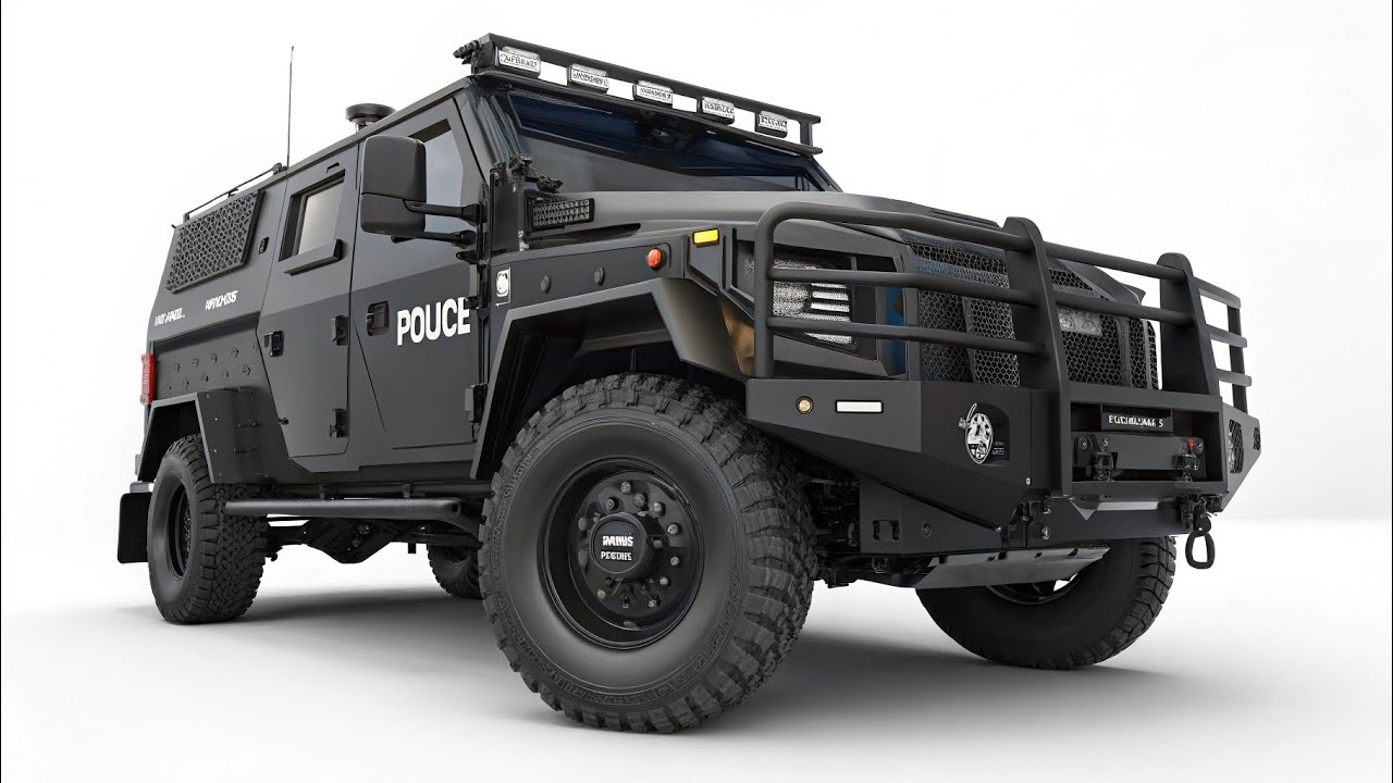 2025 Modern SWAT Tactical Truck – The Beast Behind US Police Operations