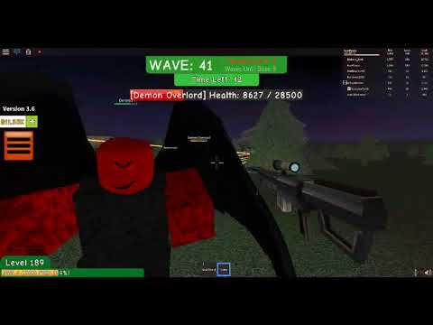 Demon Overlord Zombie Attack Roblox Youtube - roblox zombie attack demon