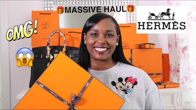 Designer Haul: Hermes Scarf, Chanel watch, Louis Vuitton Capucines &  Audacieuse, 