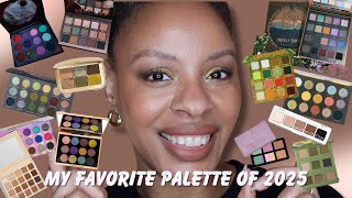Ranking Every Palette I Tried in 2025