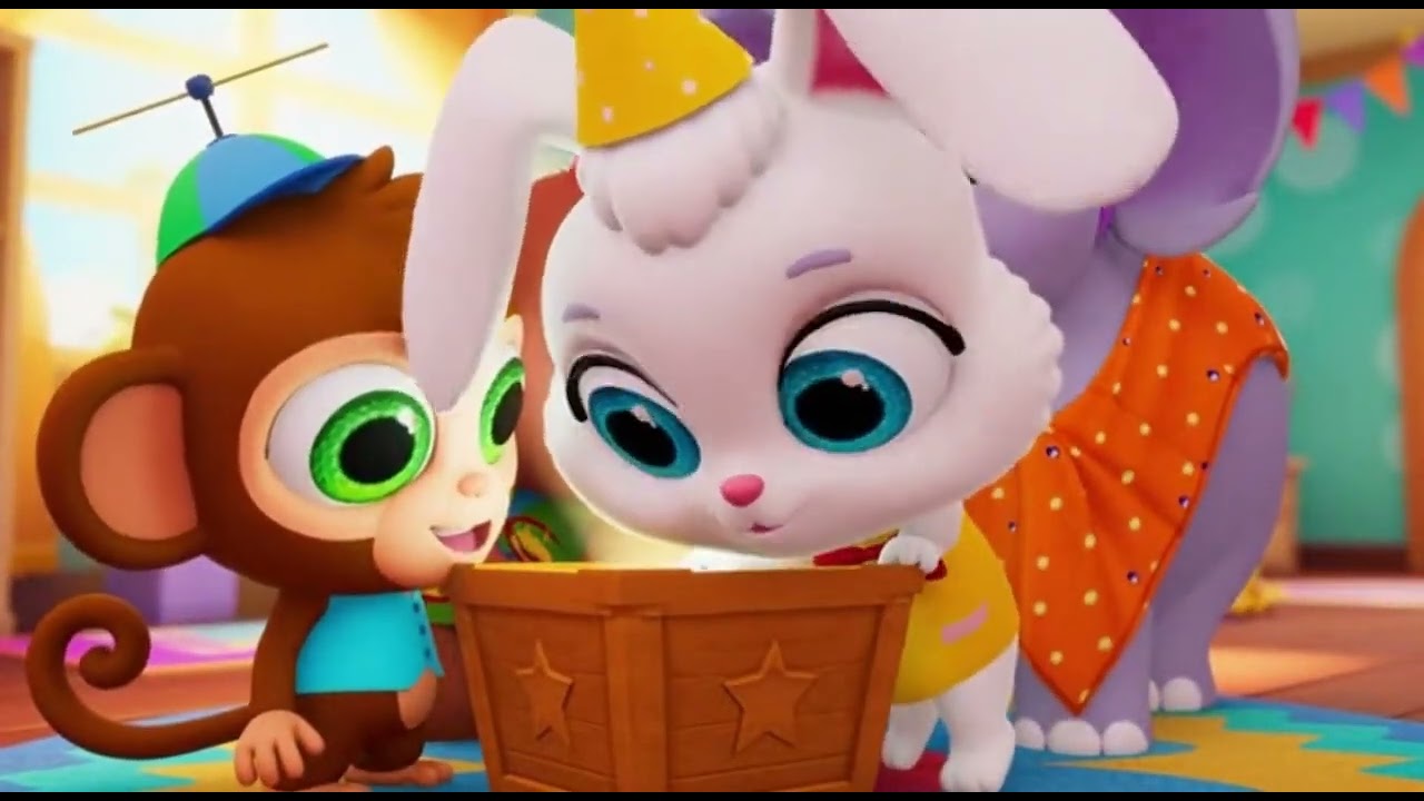 Что спрятано в радужной коробке? Цвета танцуют!