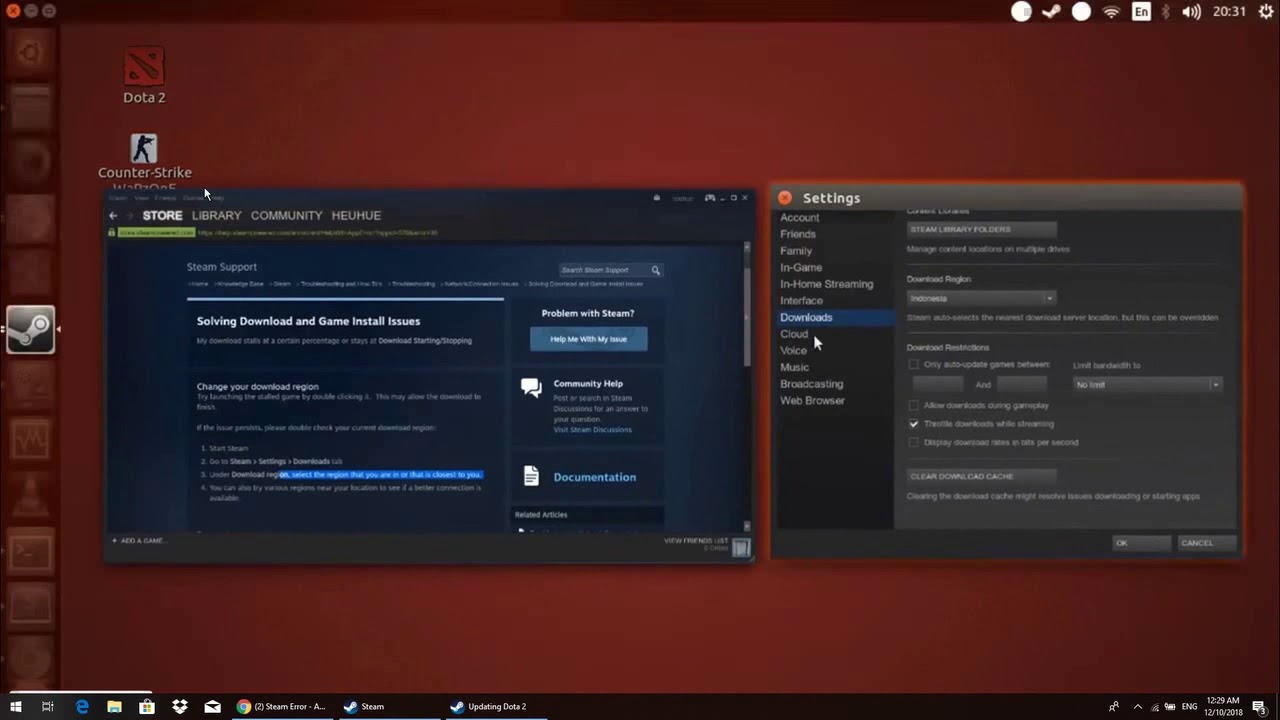 dota 2 update queued not downloading 2019 YouTube