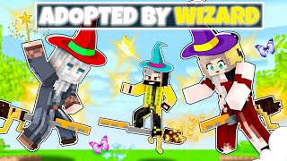 Adopted By WIZARD FAMILY in Minecraft! (Hindi) || Gaming with Tanishk 2.O ||